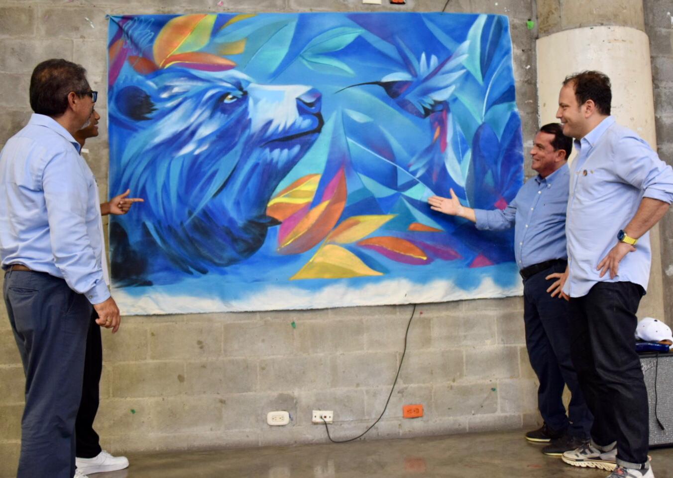 Turismo Bogotá llevó la COP16 al Distrito de Agua Blanca en Cali al colegio Nuevo Latir.