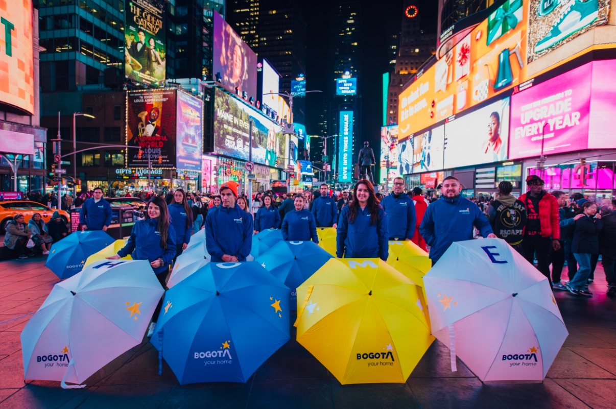 Bogotá presentó de manera global en la capital del mundo, New York, su campaña “Bogotá, tu casa | Bogotá, your home”