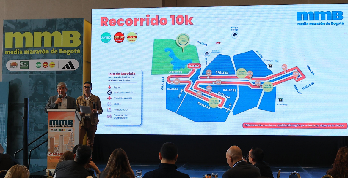 Se espera que el 20% de los 42.000 asistentes a la Media Maratón de Bogotá 2024 sean turistas