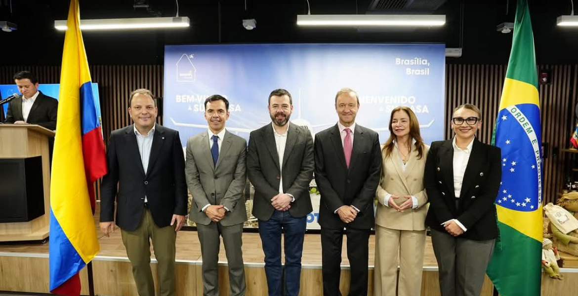 Brasilia y Bogotá ahora se conectan a través de nueva ruta aérea directa operada por la aerolínea GOL