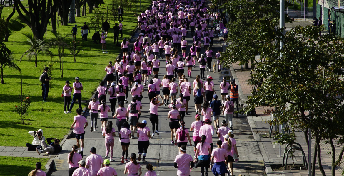 El Instituto Distrital de Turismo participó como aliado a la Carrera de las Rosas: Un mensaje de vida y esperanza