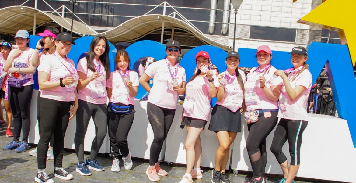 El Instituto Distrital de Turismo participó como aliado a la Carrera de las Rosas: Un mensaje de vida y esperanza