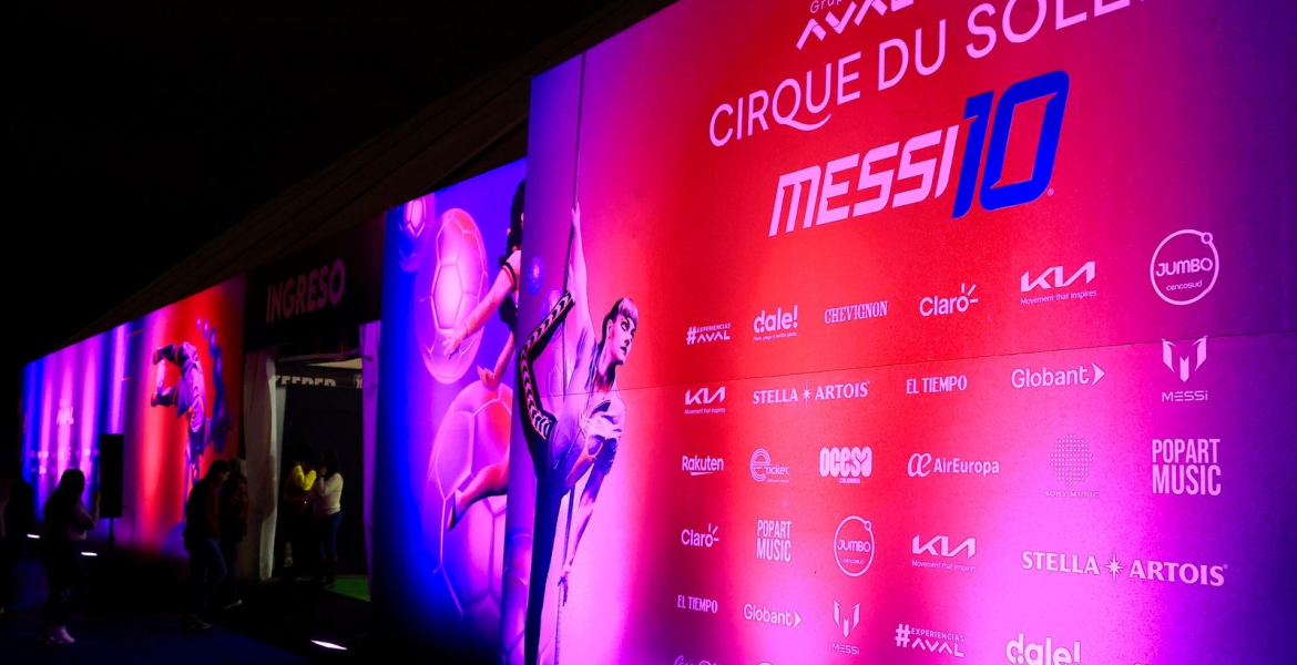 Bogotá recibe al Circo del Sol en la edición Messi10: una fusión única entre el arte y el fútbol