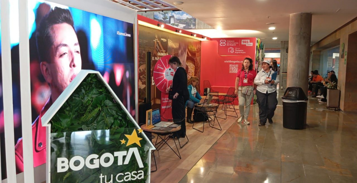 Bogotá impulsa su turismo en Colombia Travel Expo 2024. Una alianza de la Cámara de Comercio de Bogotá y el Instituto Distrital de Turismo