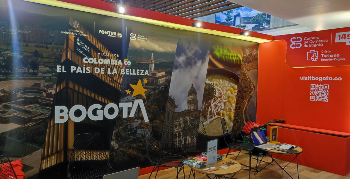 Bogotá impulsa su turismo en Colombia Travel Expo 2024. Una alianza de la Cámara de Comercio de Bogotá y el Instituto Distrital de Turismo