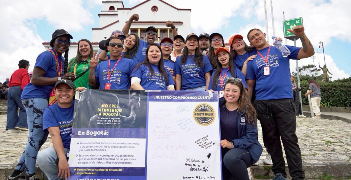 Bogotá refuerza la protección de la niñez en puntos turísticos clave esta Semana Santa