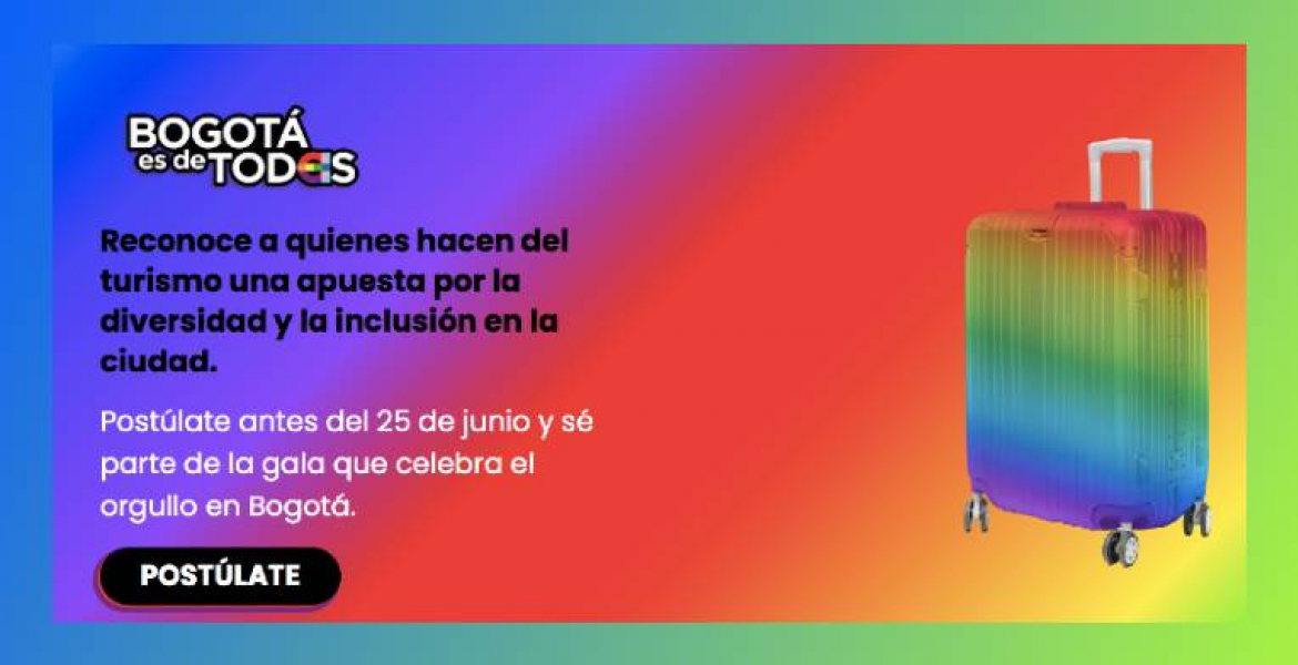Bogotá abre convocatoria para reconocer iniciativas que celebran la diversidad, la inclusión y el orgullo 