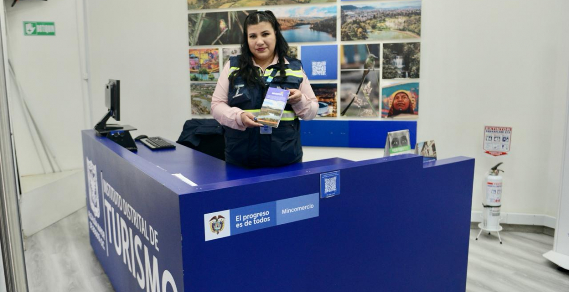 Bogotá reapertura el Punto de Información Turístico para orientar a los viajeros que lleguen por la Terminal de Transporte