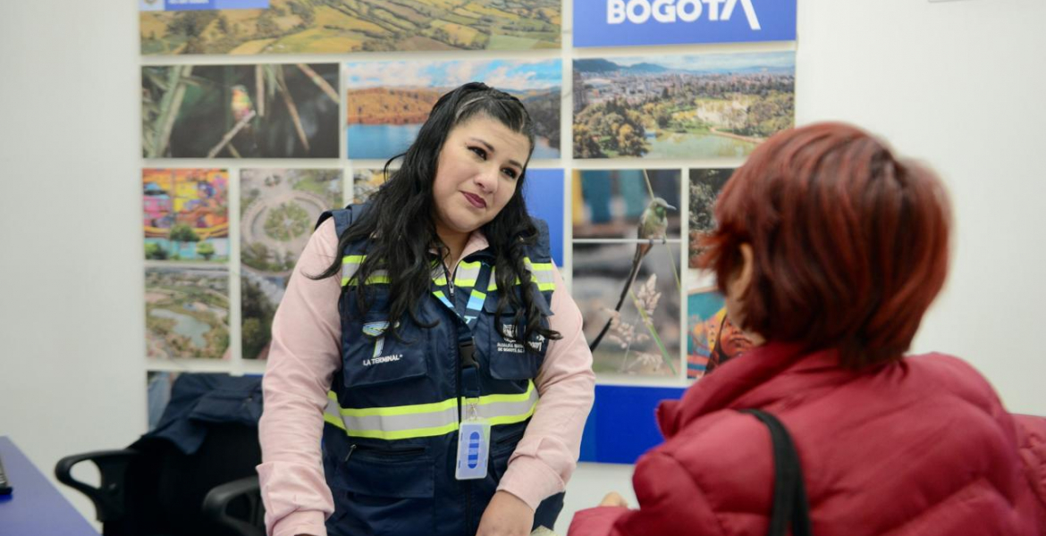Bogotá reapertura el Punto de Información Turístico para orientar a los viajeros que lleguen por la Terminal de Transporte
