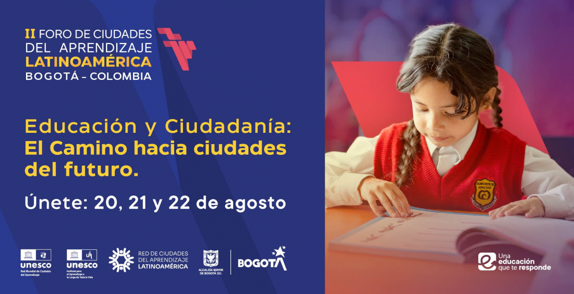 Del 20 al 22 de agosto, el aprendizaje se toma a Bogotá.