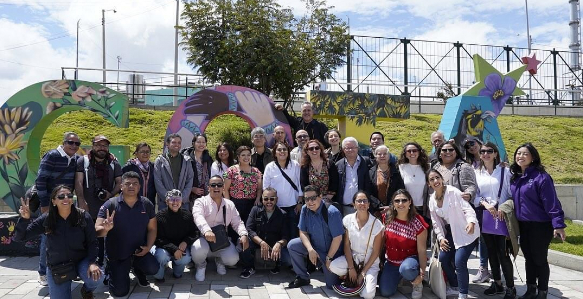 Gobierno electo de Ciudad de México visitó Ciudad Bolívar y conoció de cerca el turismo comunitario como herramienta de transformación social