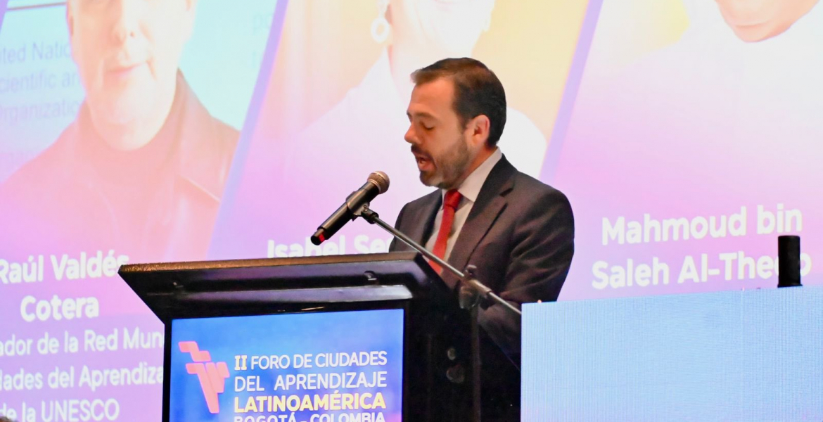 Bogotá se posiciona como un centro de desarrollo de turismo y reuniones de negocios al ser sede del II Foro de Ciudades del Aprendizaje de Latinoamérica 2024