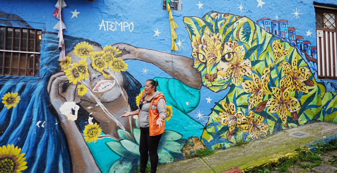 Turismo Bogotá lidera acciones para integrar promoción, seguridad y participación en el desarrollo turístico de La Candelaria