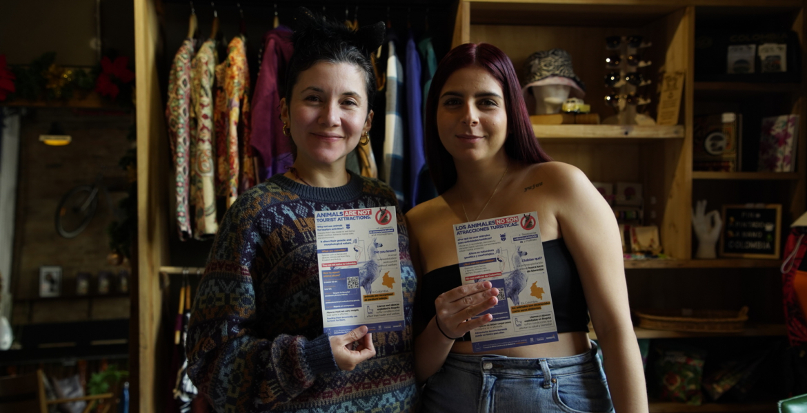 Bogotá pone en marcha su campaña contra el maltrato animal en entornos turísticos