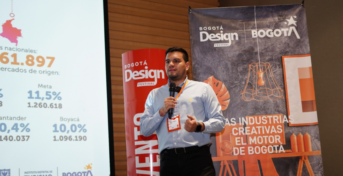 El Instituto Distrital de Turismo destaca la visión de Bogotá como destino turístico y de grandes eventos en el Bogotá Design Festival