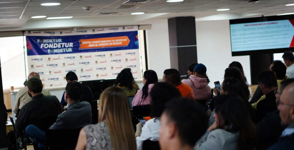 Turismo Bogotá realiza 1ra jornada de socialización de estímulos a proyectos beneficiados con convocatoria Fondetur 2024