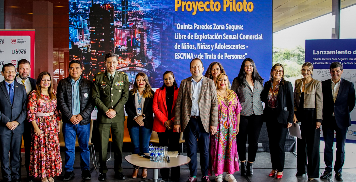 Bogotá le dice NO a la Explotación Sexual Comercial de Niños, Niñas y Adolescentes: Primer piloto se estrena en Quinta Paredes 