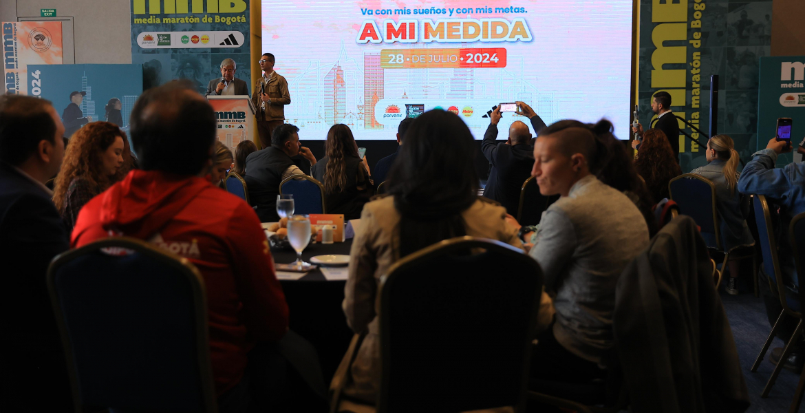 Se espera que el 20% de los 42.000 asistentes a la Media Maratón de Bogotá 2024 sean turistas