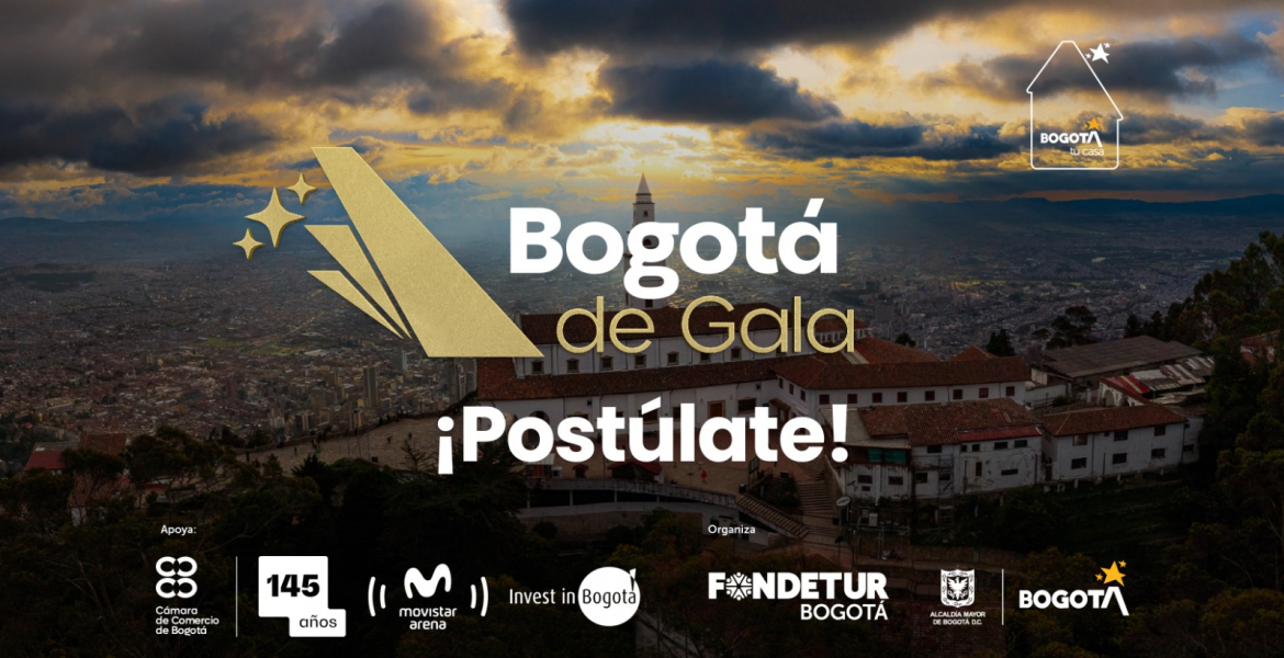 ‘Bogotá de Gala’ reconoce a quienes impulsan el turismo y la economía de la ciudad ¡Postúlate hasta septiembre 22!