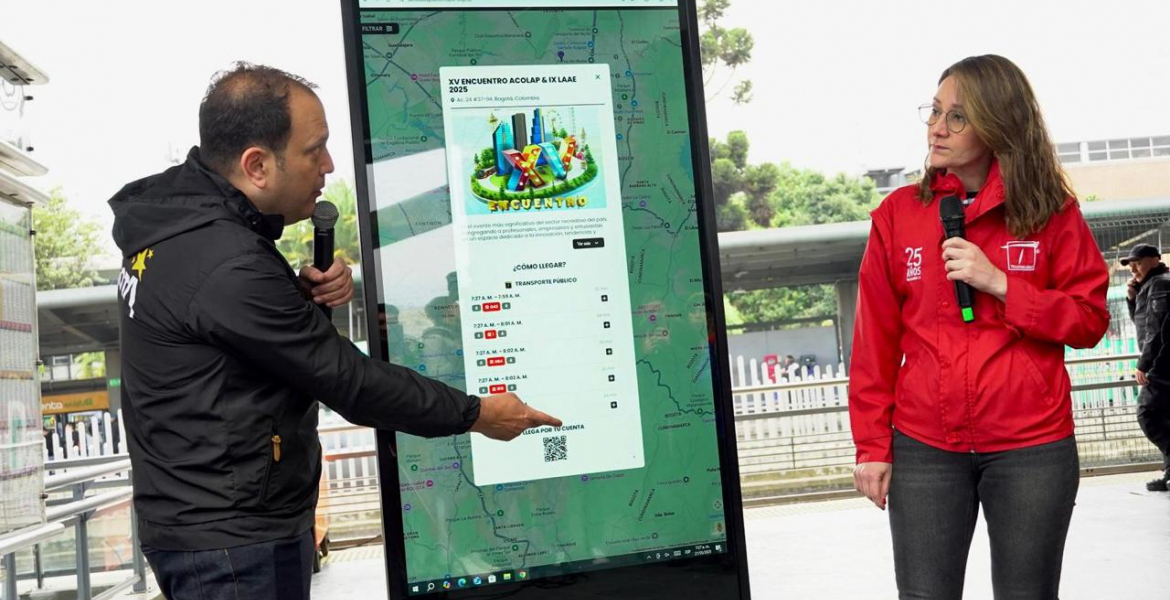 Bogotá lanza Mapas Turísticos Interactivos conectados con TransMilenio para mejorar la experiencia del visitante
