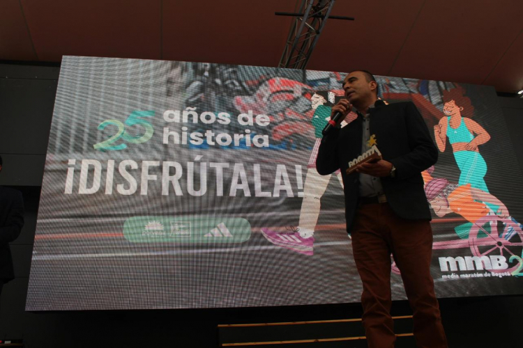 Bogotá reconoce a la mmB por sus 25 años impulsando el turismo deportivo en la ciudad