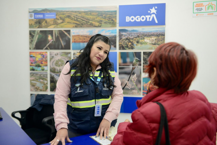 Bogotá reapertura el Punto de Información Turístico para orientar a los viajeros que lleguen por la Terminal de Transporte