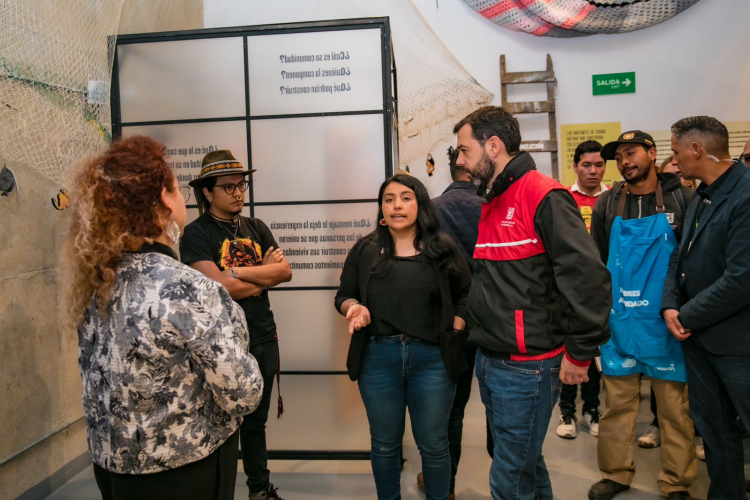 Alcalde Galán visitó el Museo de la Ciudad Autoconstruida, un atractivo turístico imperdible de Ciudad Bolívar