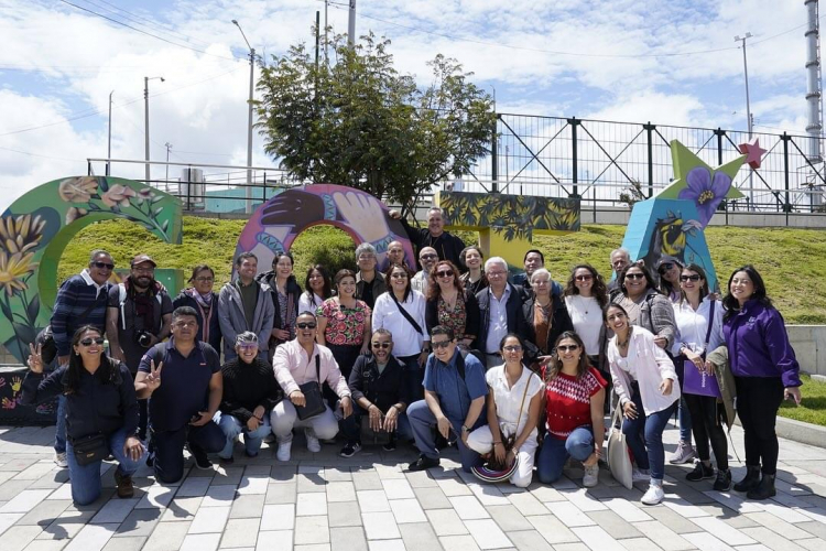 Gobierno electo de Ciudad de México visitó Ciudad Bolívar y conoció de cerca el turismo comunitario como herramienta de transformación social