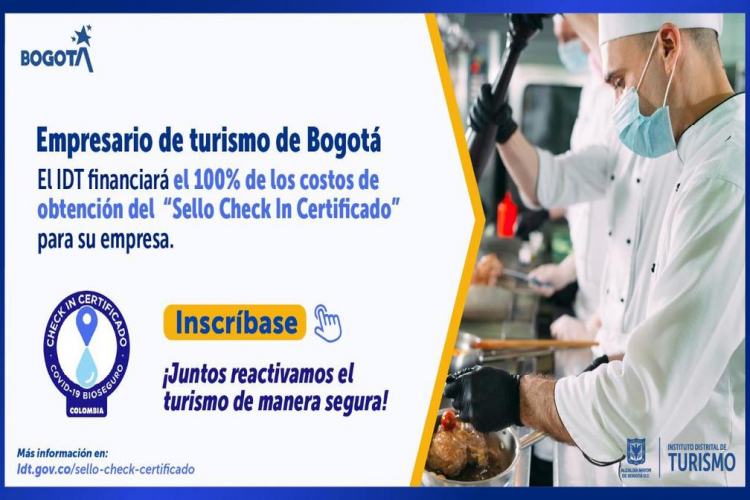 sello check in certificado