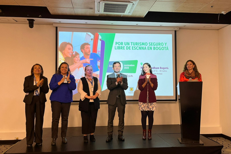 BOGOTÁ, COMPROMETIDA CON UN TURISMO SEGURO Y LIBRE DE #ESCNNA