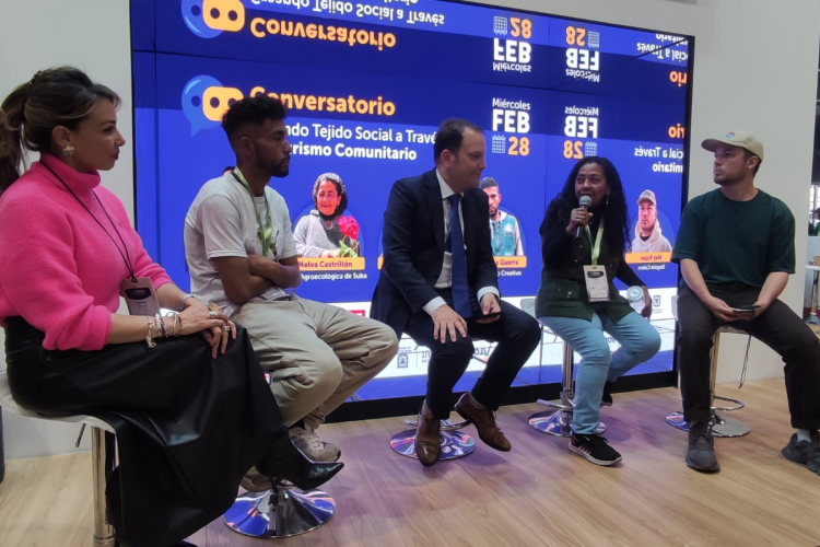 Desde el stand Bogotá en ANATO 2024, el IDT destaca al turismo comunitario como herramienta para crear tejido social