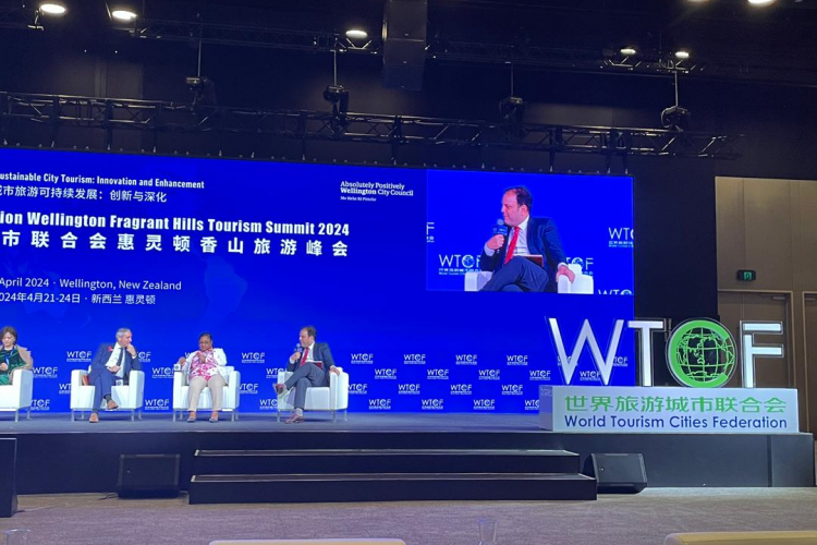 Bogotá, única ciudad de Latinoamérica que participa en panel de la Federación de Ciudades Turísticas WTCF en Nueva Zelanda 