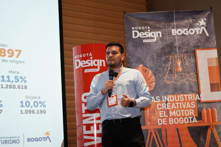 El Instituto Distrital de Turismo destaca la visión de Bogotá como destino turístico y de grandes eventos en el Bogotá Design Festival