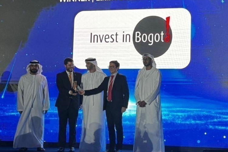 Invest in Bogotá galardonada como la mejor agencia de promoción de inversión de Latinoamérica
