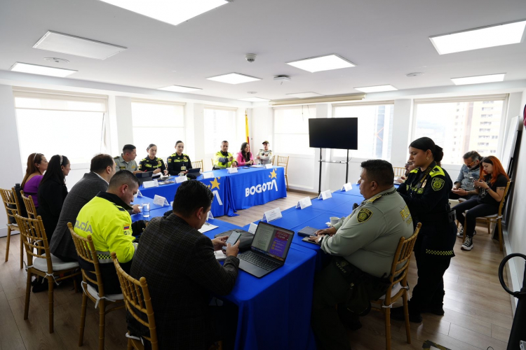 Bogotá acuerda cuatro compromisos interinstitucionales para garantizar una experiencia segura a los visitantes