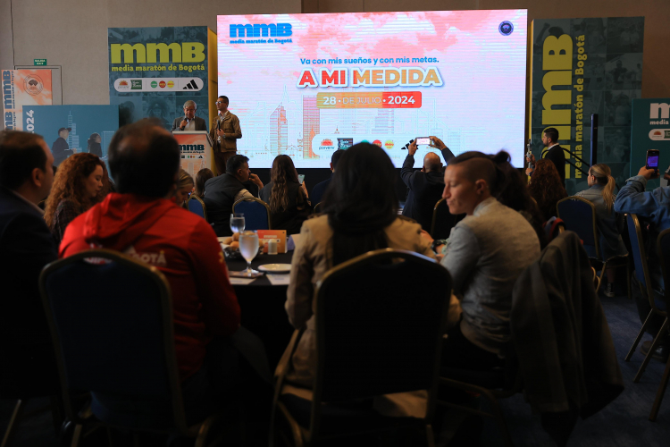 Se espera que el 20% de los 42.000 asistentes a la Media Maratón de Bogotá 2024 sean turistas