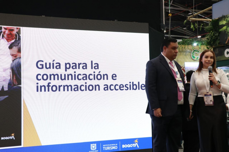 Bogotá refuerza su compromiso con un turismo accesible e inteligente en ANATO 2025