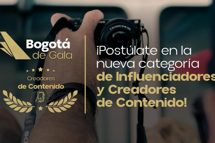 Bogotá de Gala estrena nueva categoría para influenciadores y creadores de contenido